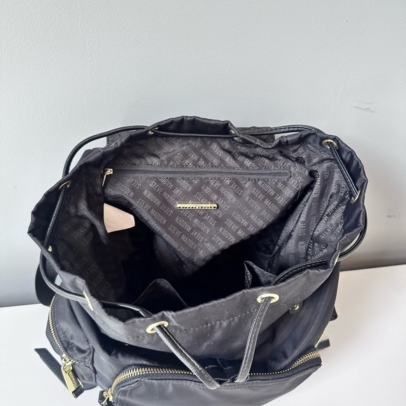 Steve Madden Nylon Blackpack in Black School College - Picture 13 of 13
